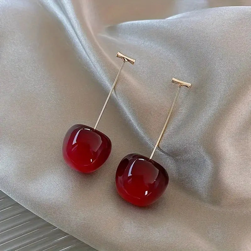 Cherish™ | Elegant Cherry Earrings - Zesh Store