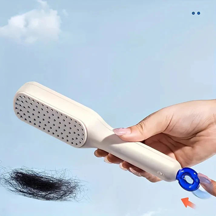 Self-Cleaning Hair Brush