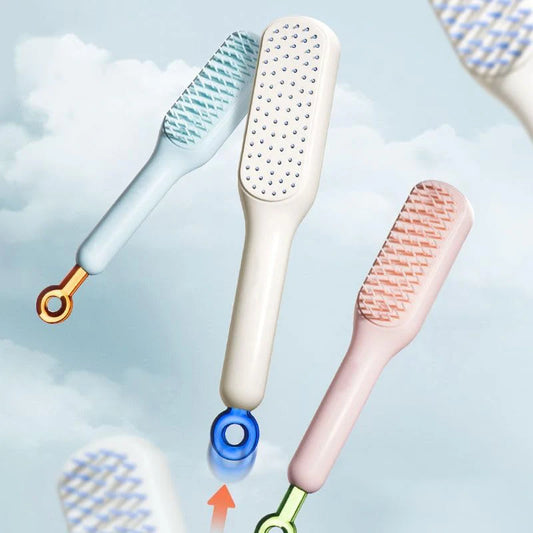 Self-Cleaning Hair Brush