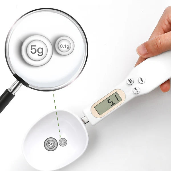 Digital Kitchen Scale Spoon | Precision Weighing for Cooking & Baking